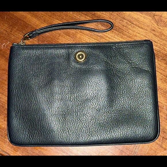 Ralph Lauren Leather Wristlete - Picture 1 of 9